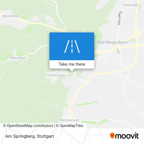 Карта Am Springberg