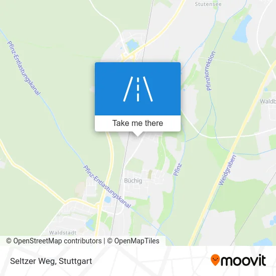 Карта Seltzer Weg