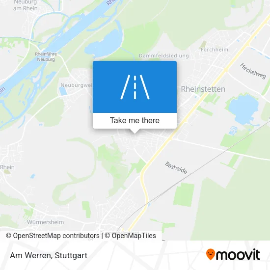 Карта Am Werren