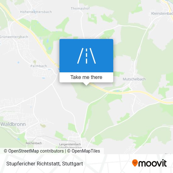 Stupfericher Richtstatt map
