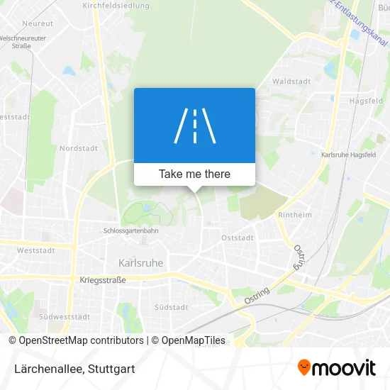 Lärchenallee map