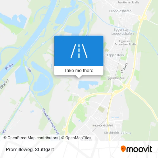 Promilleweg map