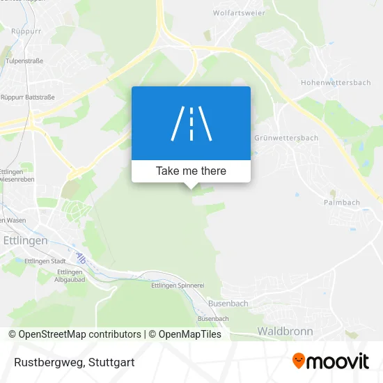 Карта Rustbergweg