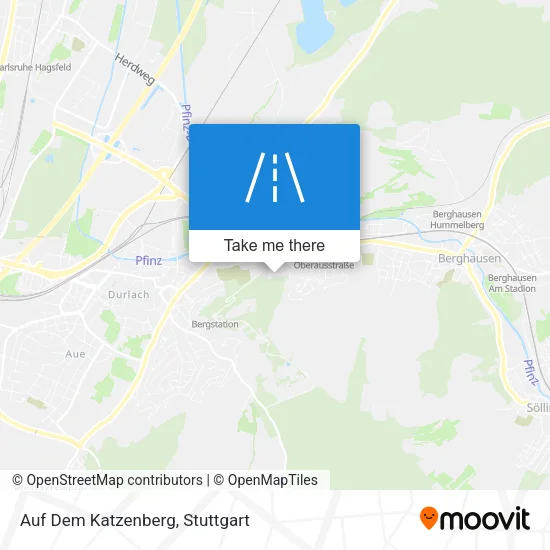 Карта Auf Dem Katzenberg