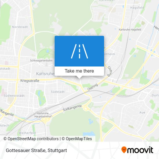 Gottesauer Straße map