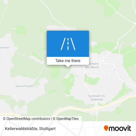 Kellerwaldsträßle map