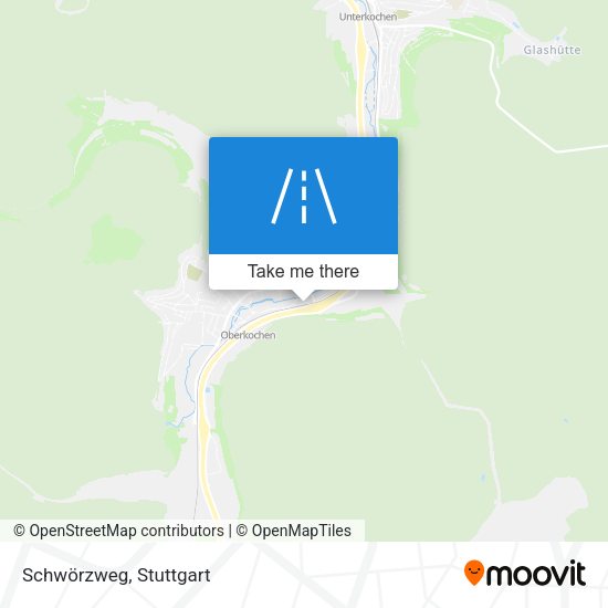 Schwörzweg map