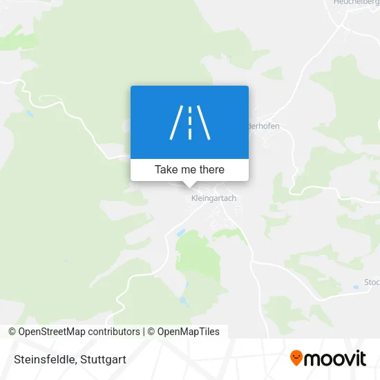 Карта Steinsfeldle