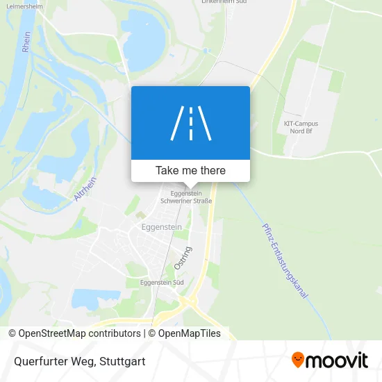 Карта Querfurter Weg