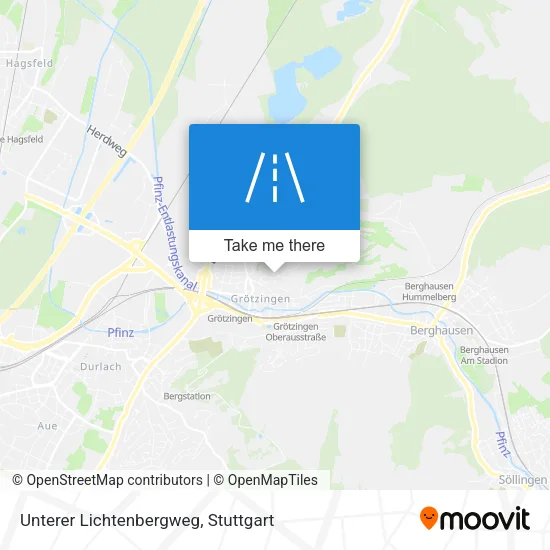 Карта Unterer Lichtenbergweg