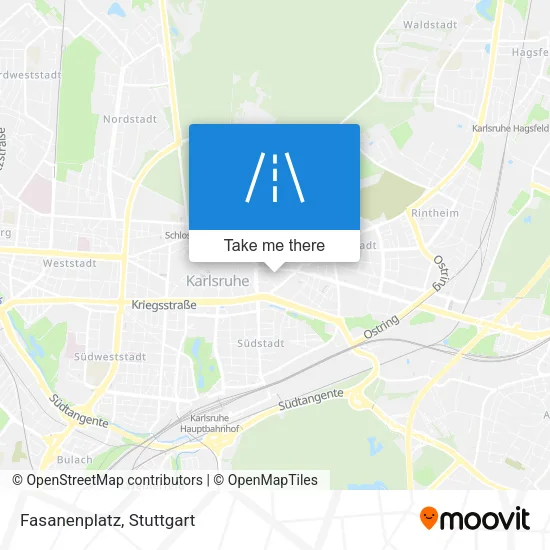 Карта Fasanenplatz