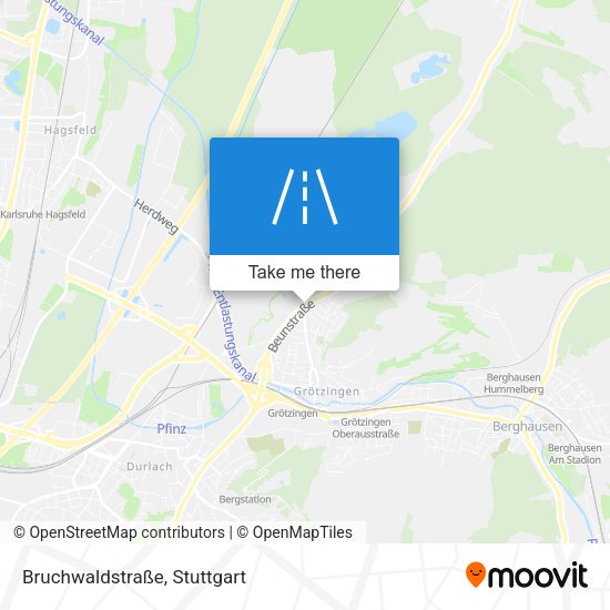 Bruchwaldstraße map