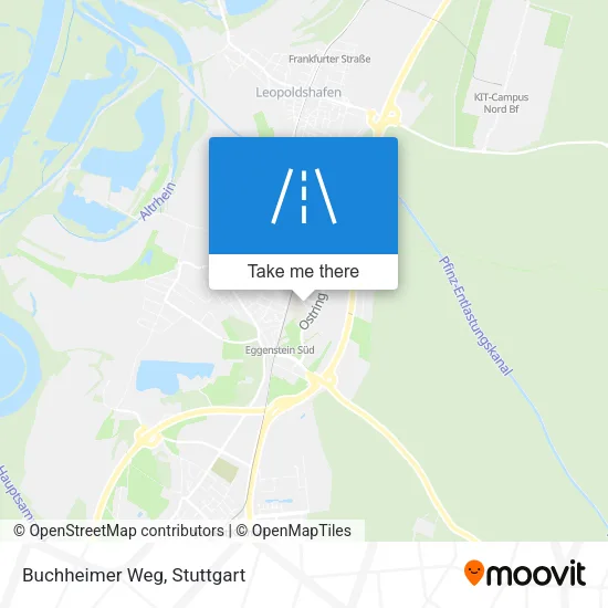 Buchheimer Weg map