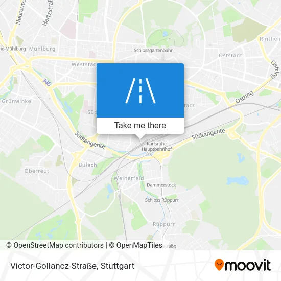 Карта Victor-Gollancz-Straße