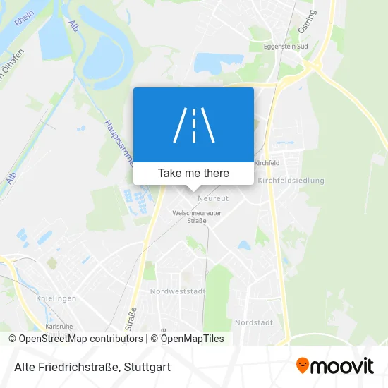 Карта Alte Friedrichstraße