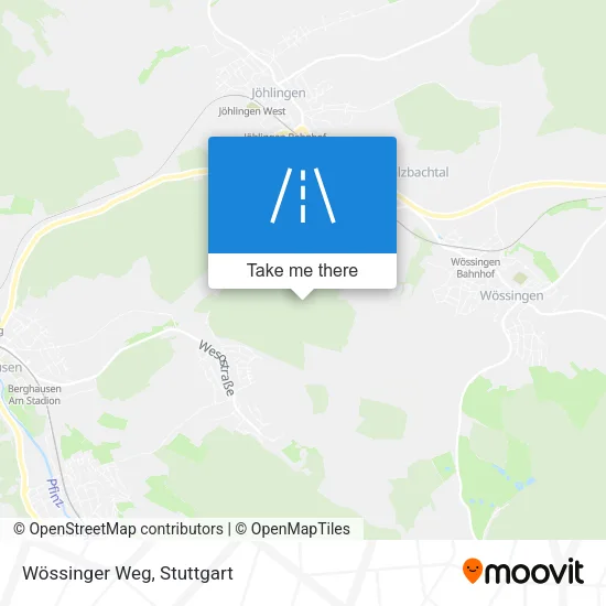 Карта Wössinger Weg