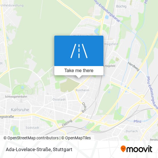 Карта Ada-Lovelace-Straße