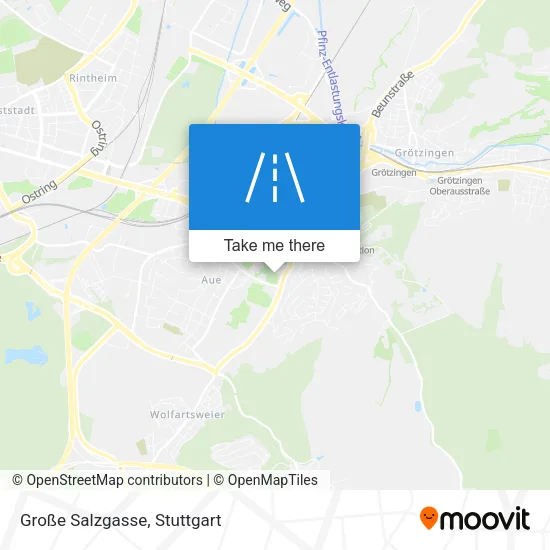 Große Salzgasse map