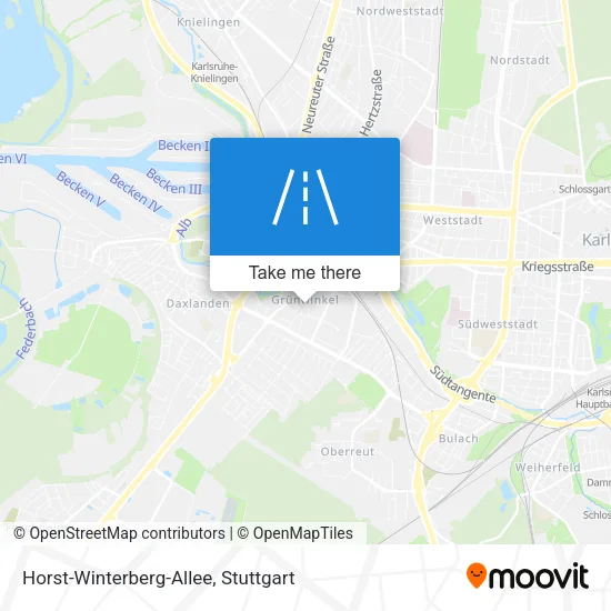 Карта Horst-Winterberg-Allee