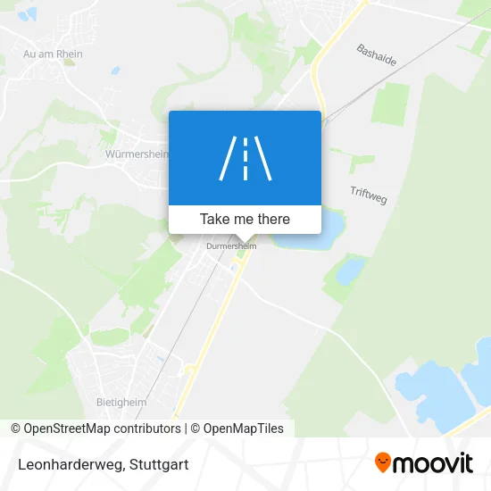 Карта Leonharderweg