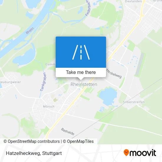 Карта Hatzelheckweg