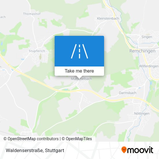 Waldenserstraße map