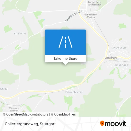 Карта Gallertergrundweg