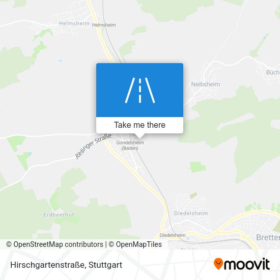 Hirschgartenstraße map