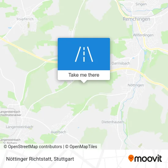 Карта Nöttinger Richtstatt
