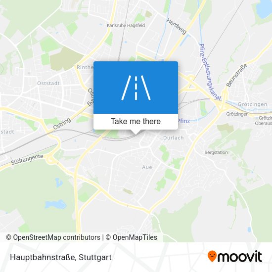 Hauptbahnstraße map