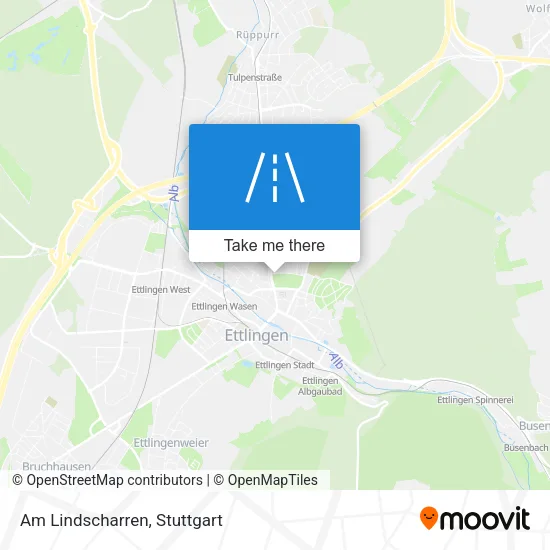 Карта Am Lindscharren