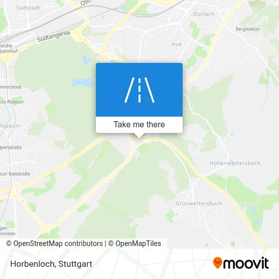 Карта Horbenloch