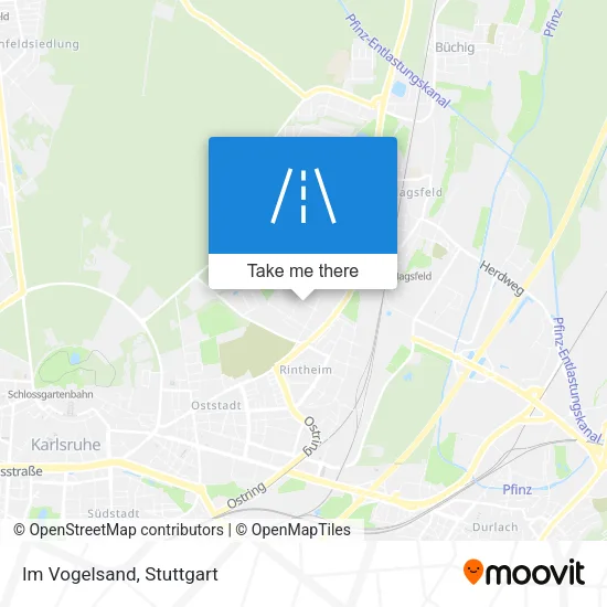 Карта Im Vogelsand