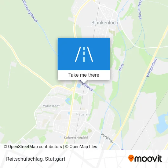 Карта Reitschulschlag