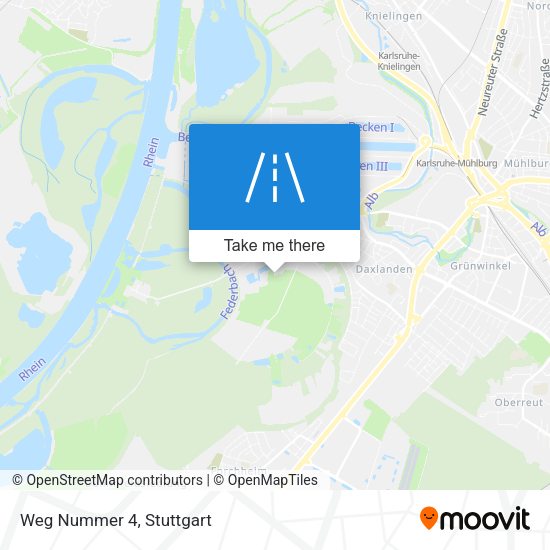 Карта Weg Nummer 4