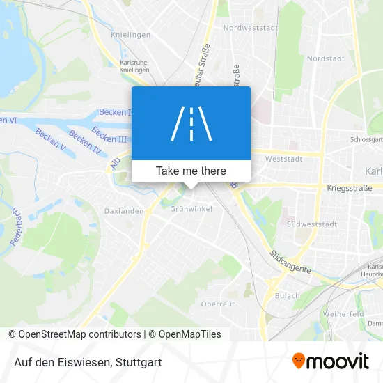 Карта Auf den Eiswiesen