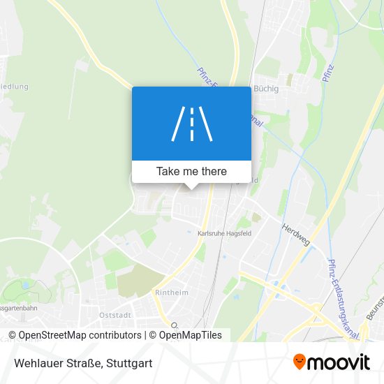 Wehlauer Straße map