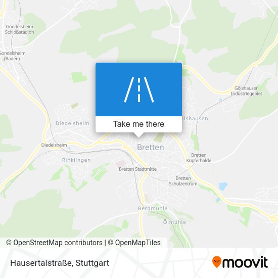 Hausertalstraße map