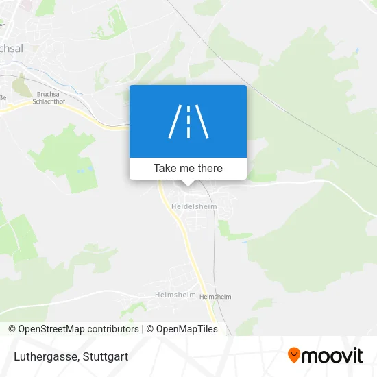 Luthergasse map