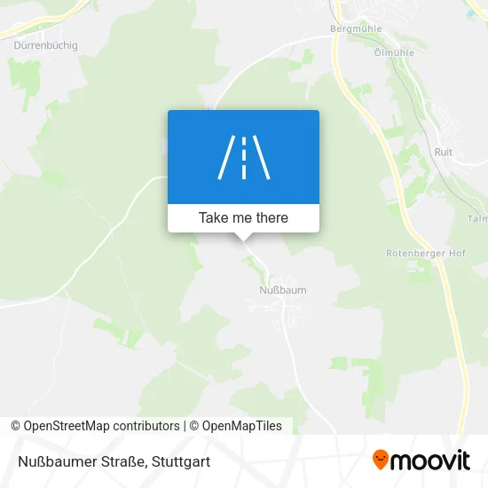 Карта Nußbaumer Straße