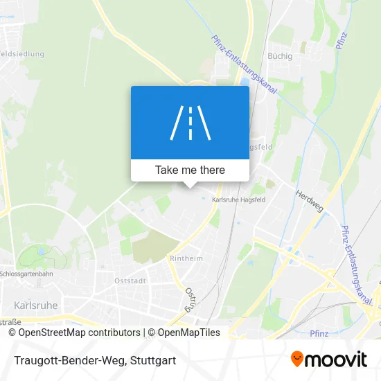 Карта Traugott-Bender-Weg