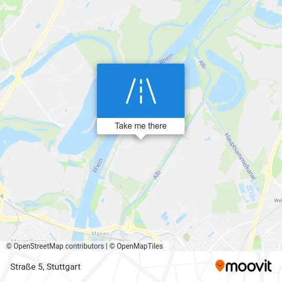 Карта Straße 5