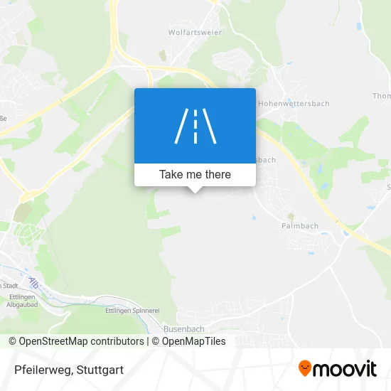 Карта Pfeilerweg