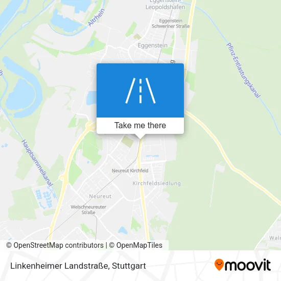 Карта Linkenheimer Landstraße