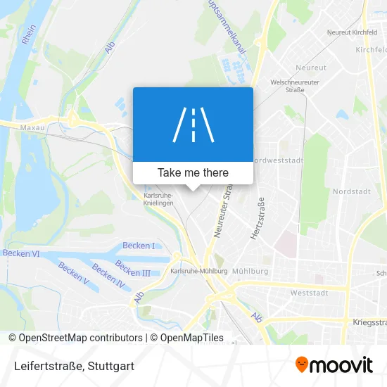 Leifertstraße map