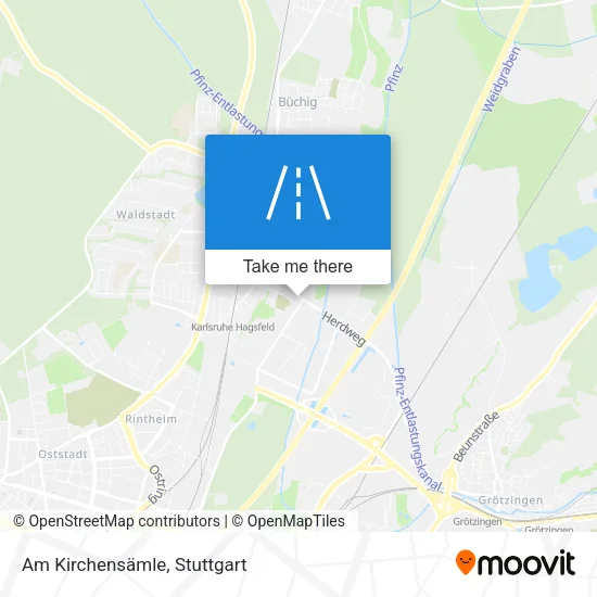 Карта Am Kirchensämle
