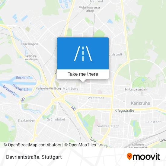 Карта Devrientstraße
