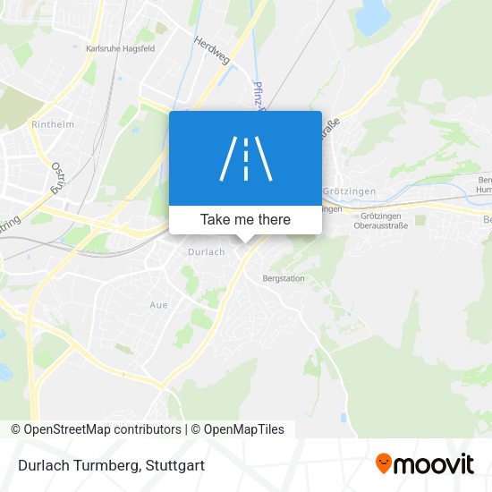 Карта Durlach Turmberg
