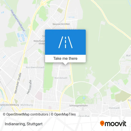 Карта Indianaring