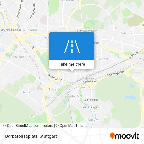 Карта Barbarossaplatz